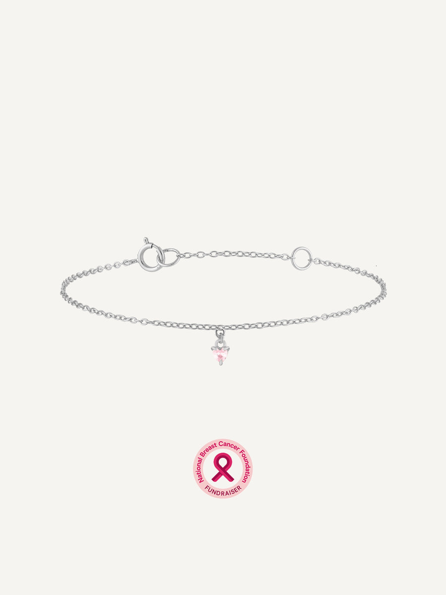The Pink Bracelet Silver
