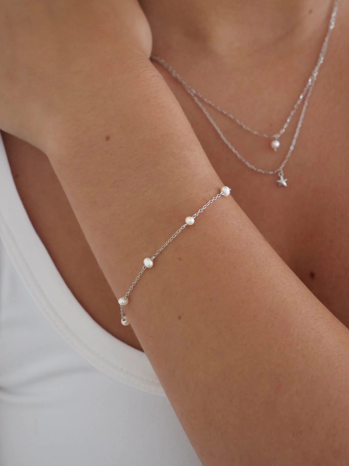 Asteria Pearl Bracelet