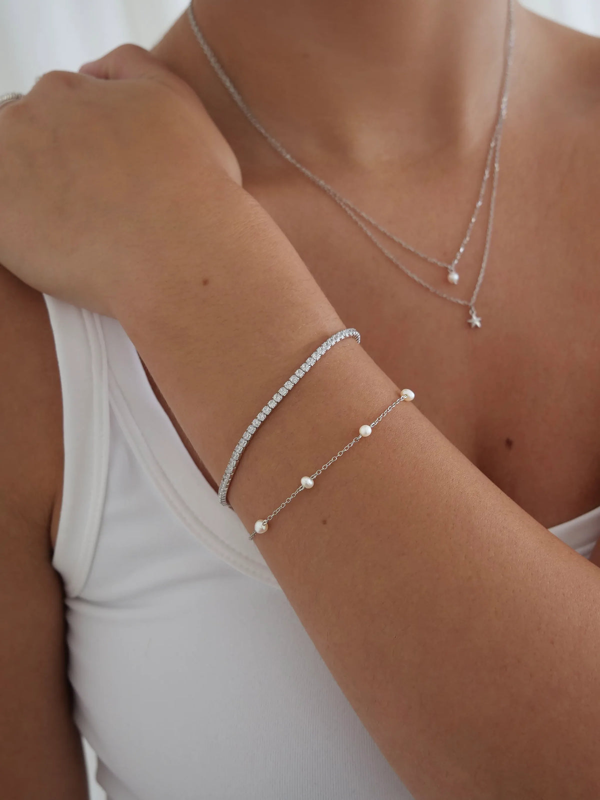Asteria Pearl Bracelet