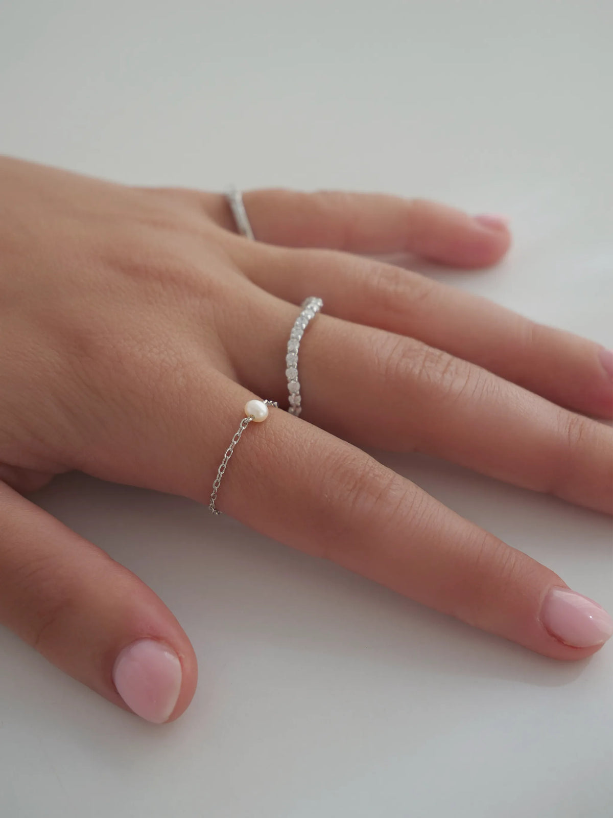 Asteria Pearl Ring