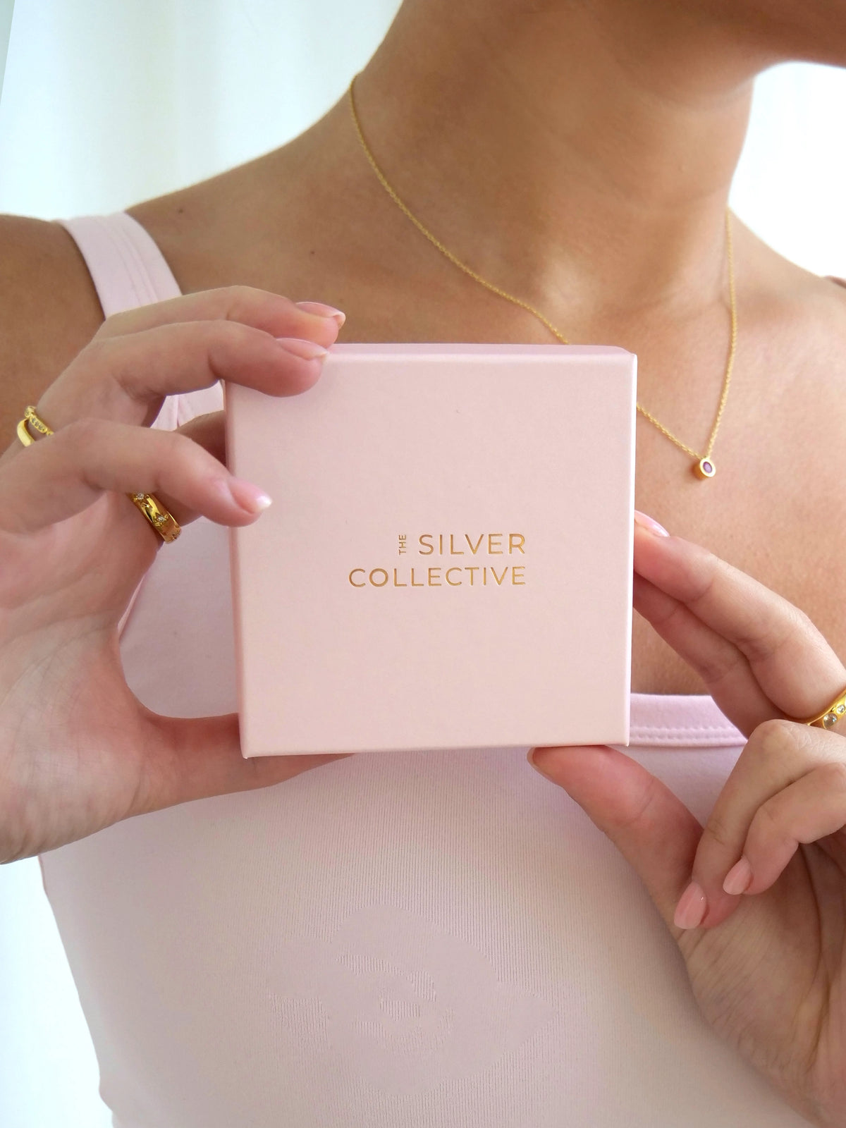 The Pink Bracelet Silver
