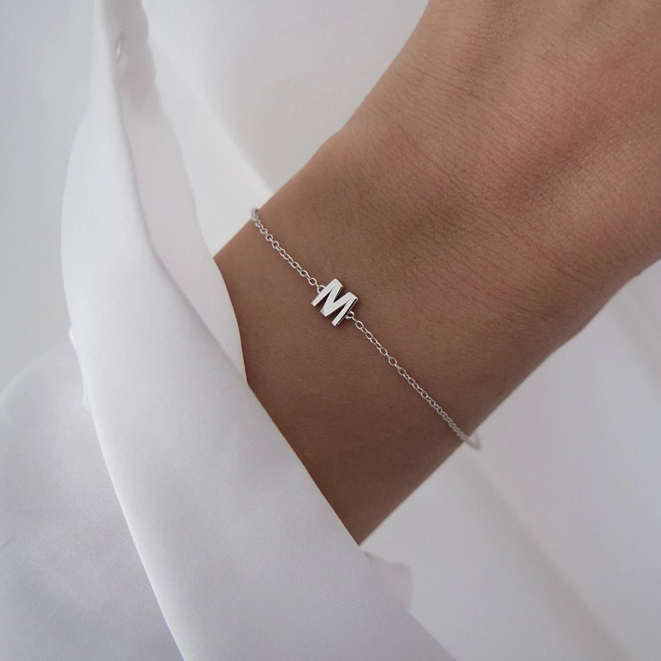 Petite A-Z Letter Bracelets