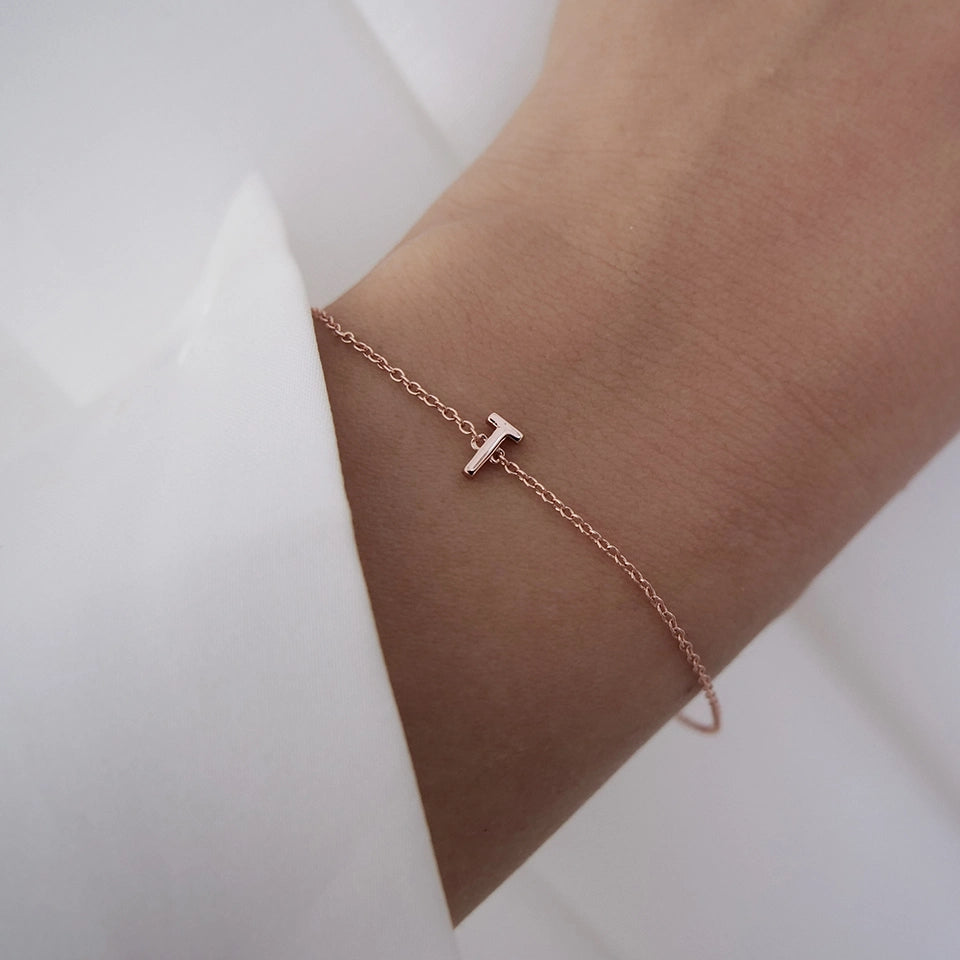 Petite A-Z Letter Bracelets