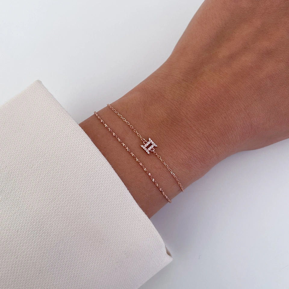 Gemini Charm Bracelet