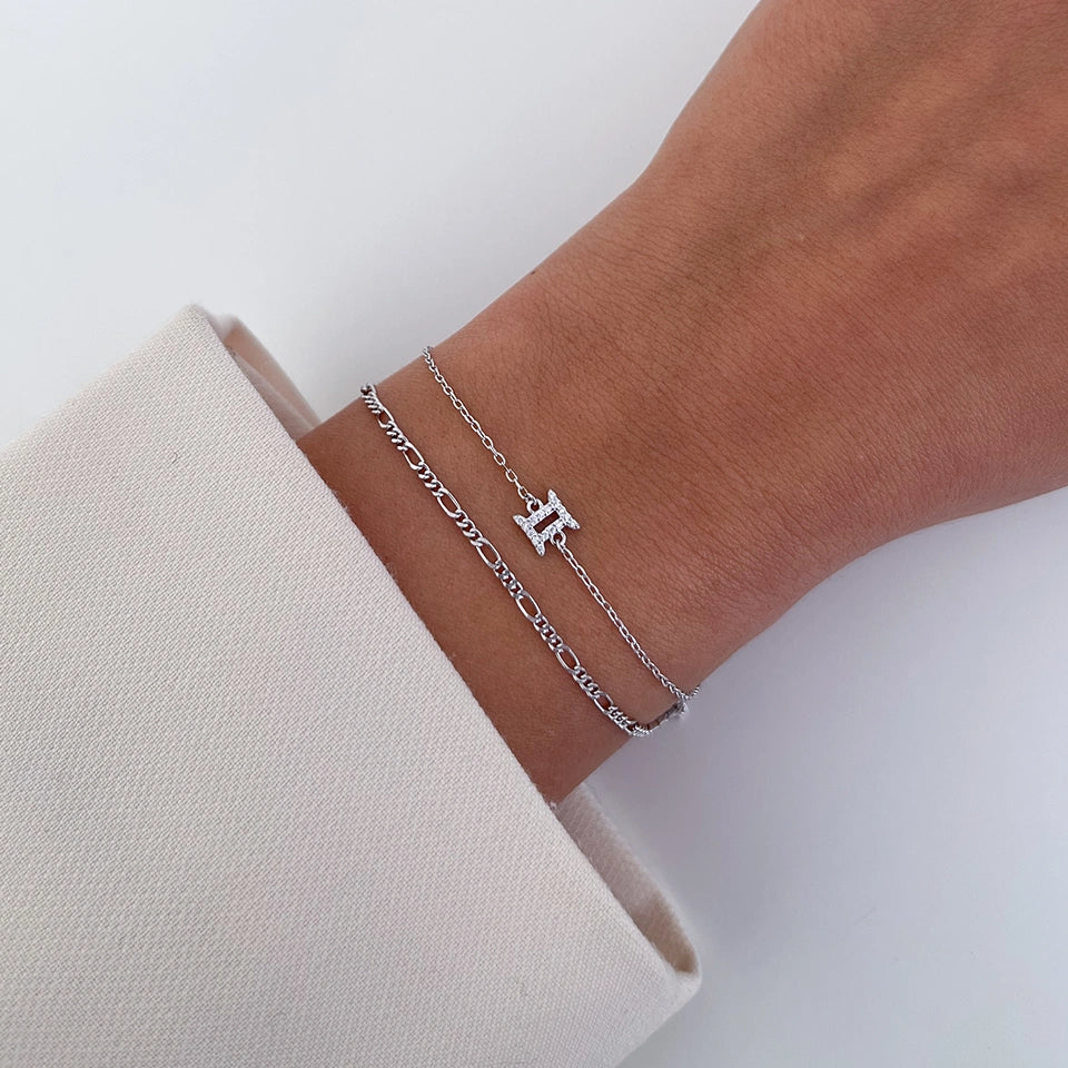 Gemini Charm Bracelet