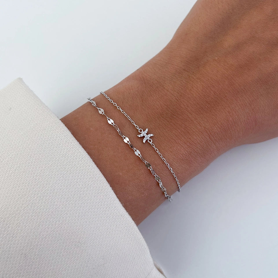 Pisces Charm Bracelet
