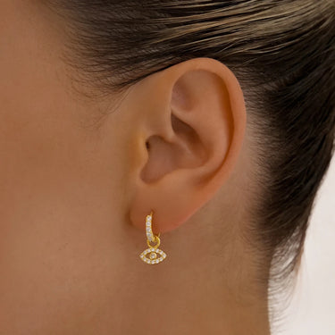 Gold Earring Charm