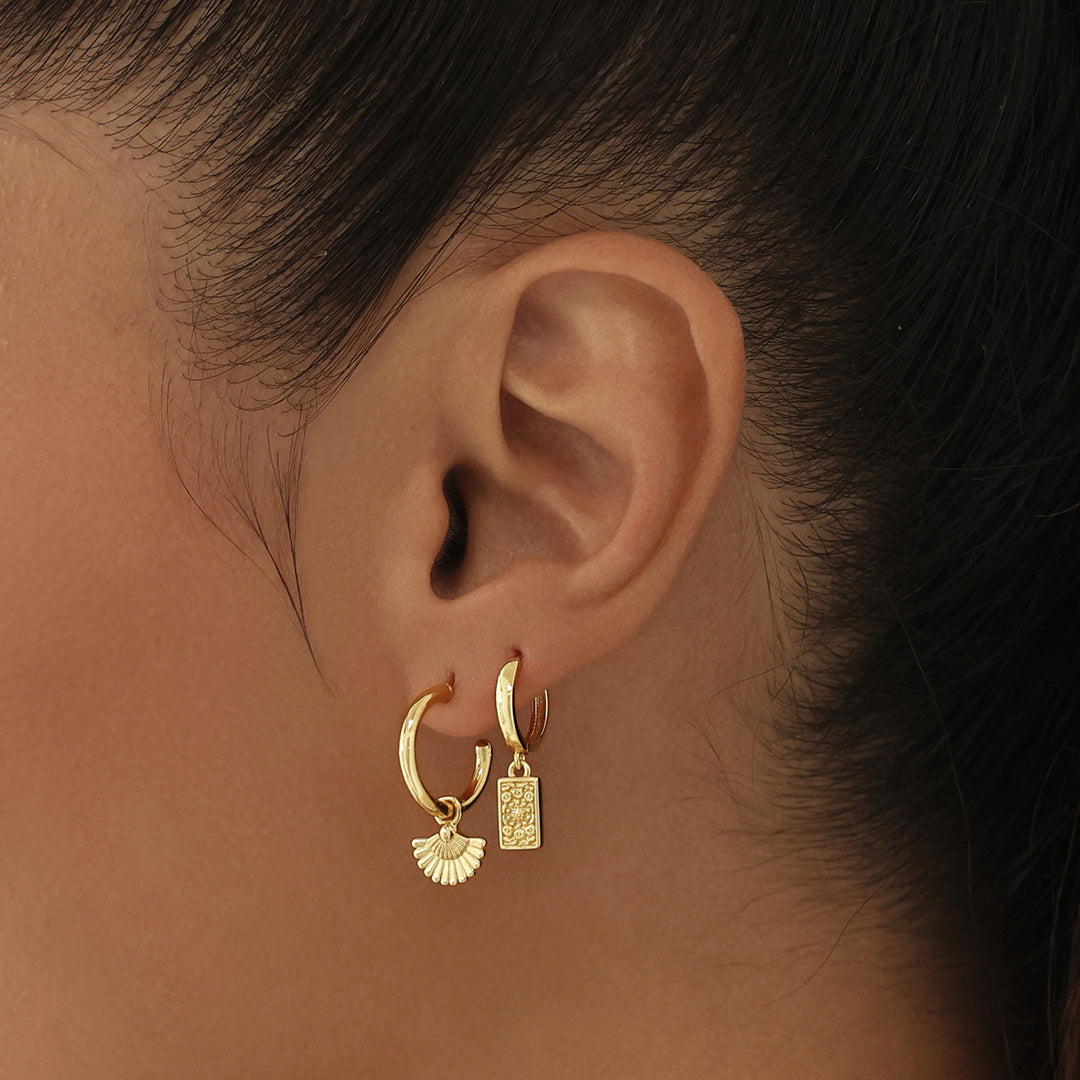 Fira Earrings Gold
