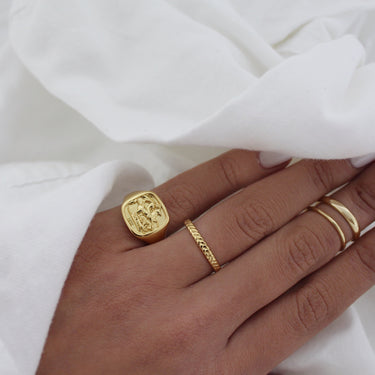 Agia George Ring Gold