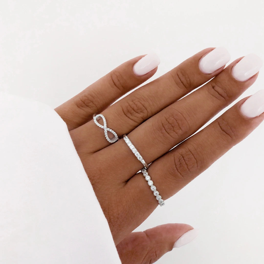 Infinity Ring Silver
