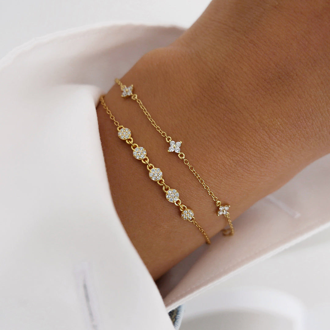Wholesaler of 18kt rose gold delicate bracelet design for women rhj-1209 |  Jewelxy - 150413