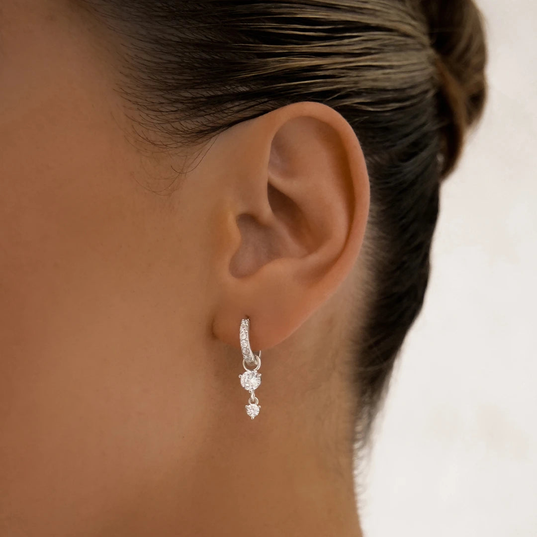 Silver Earring Charm