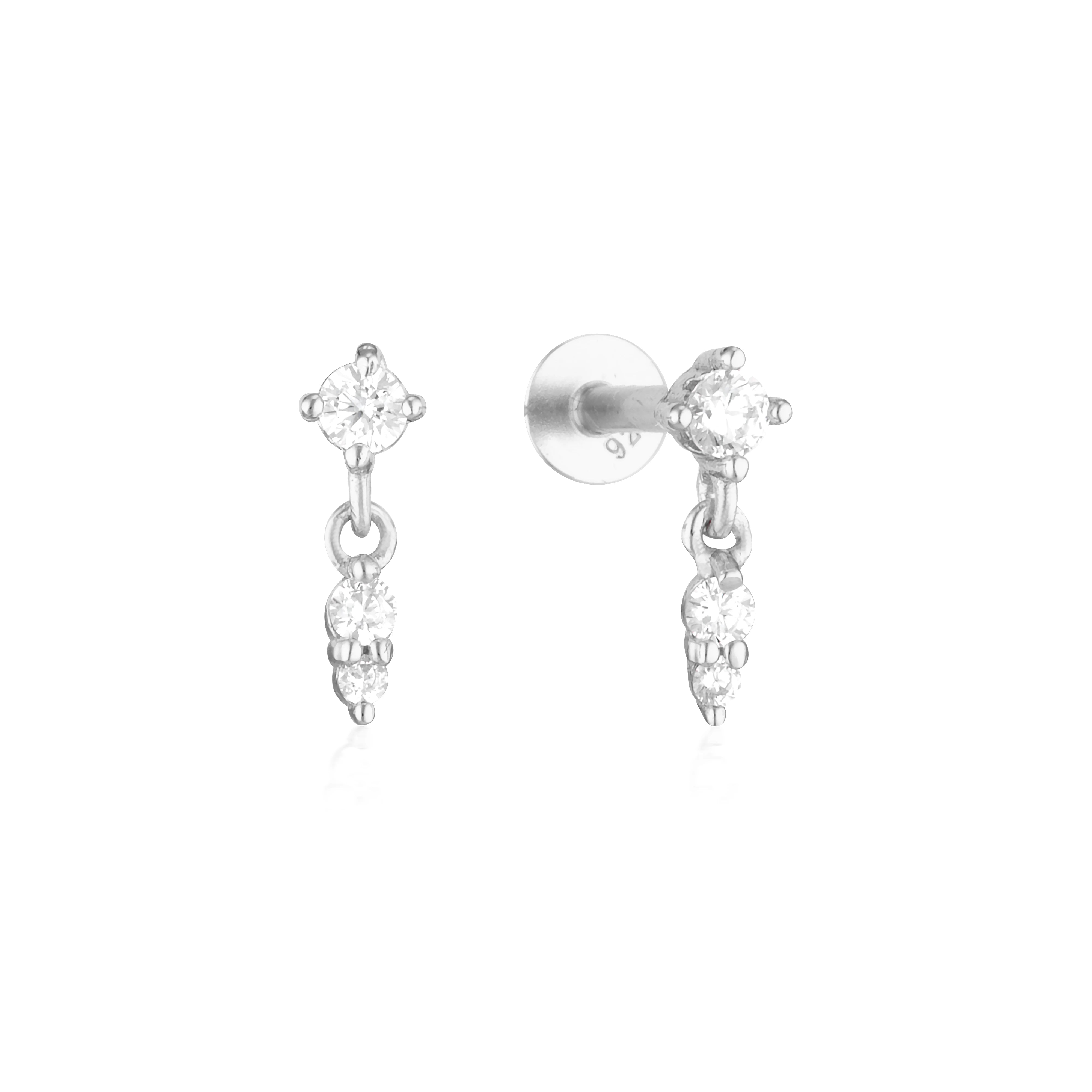 Millie Flatback Earrings