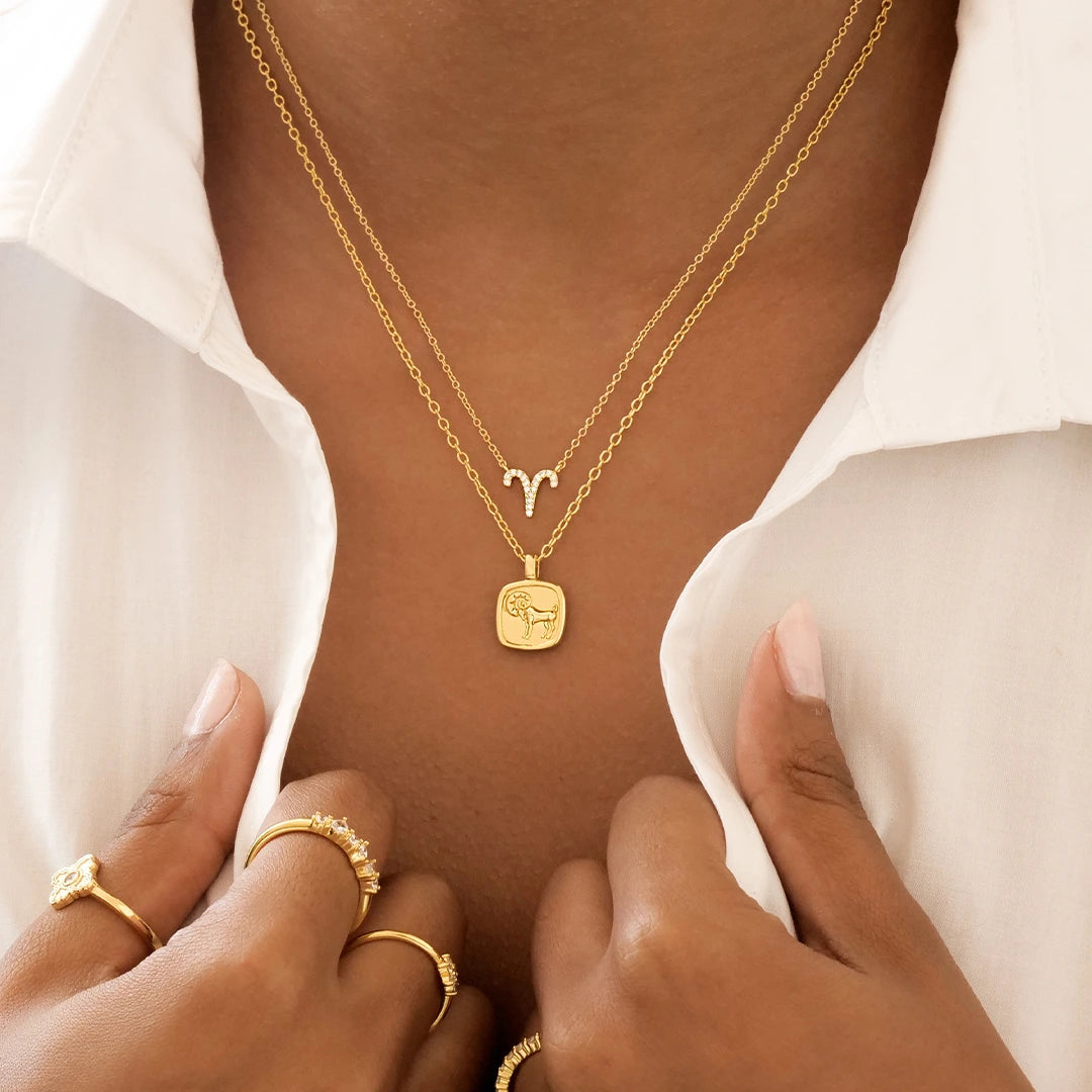 Aries Charm Necklace