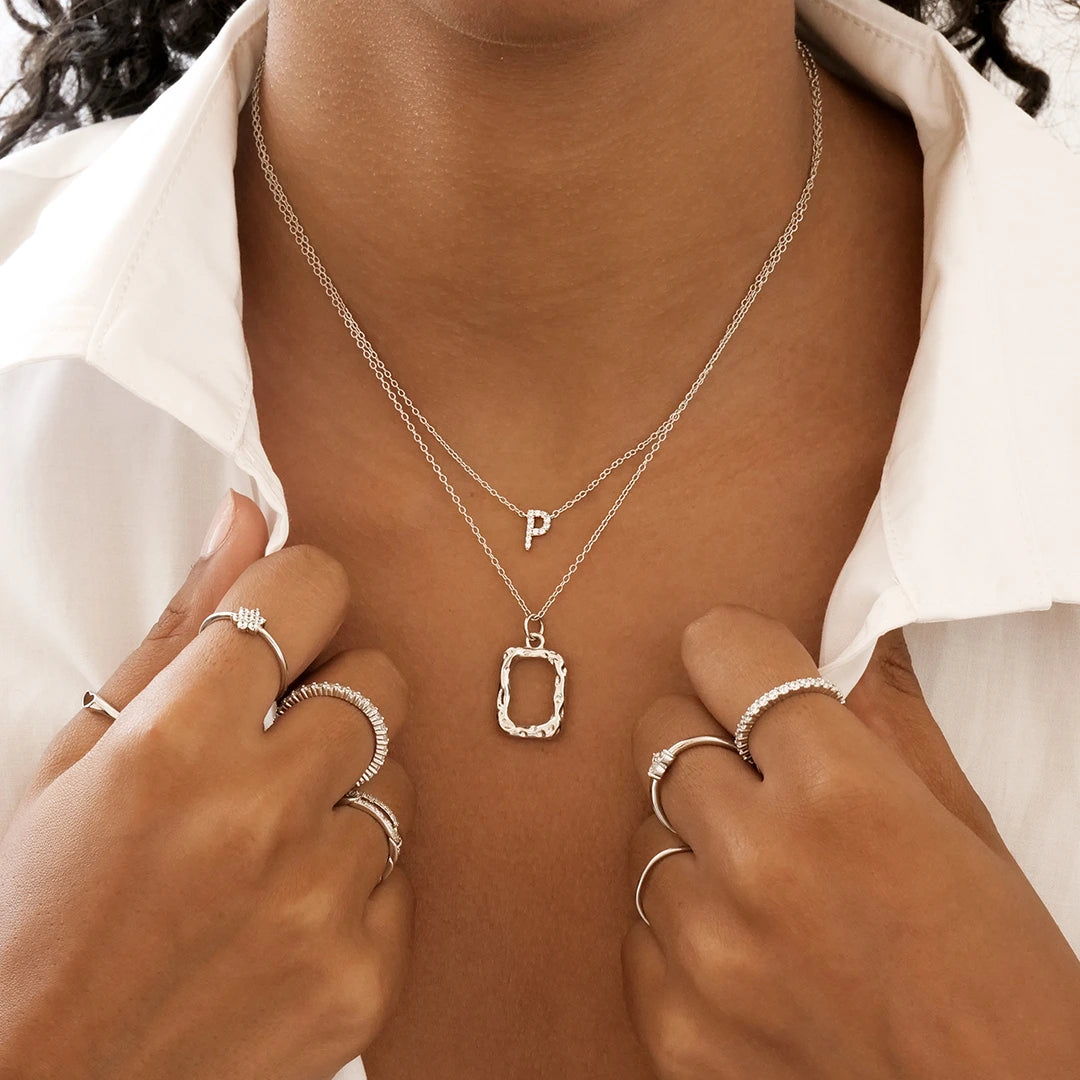 Jean Necklace Silver