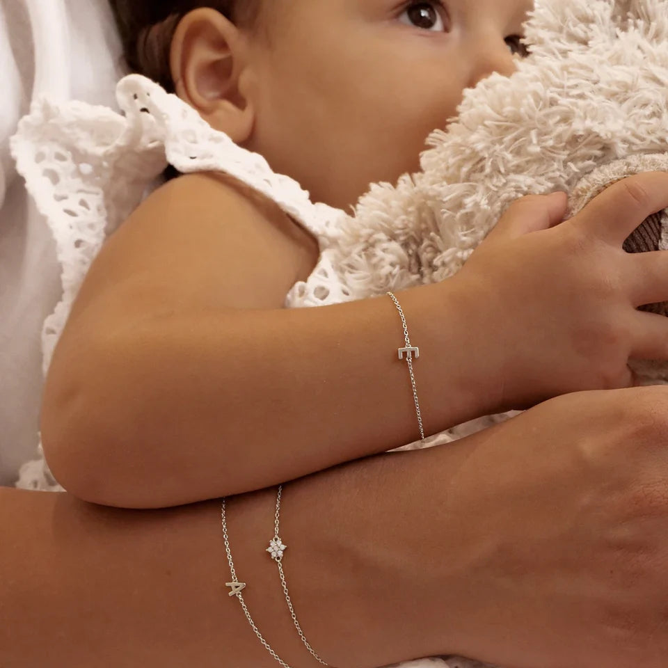 Petite A-Z Letter Bracelets