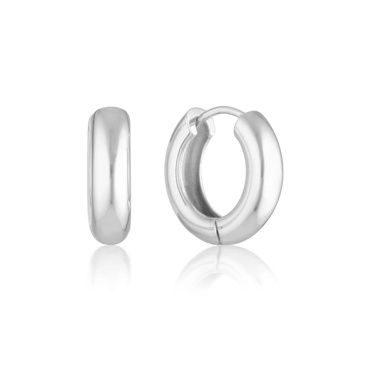 Litsa Hoops Silver