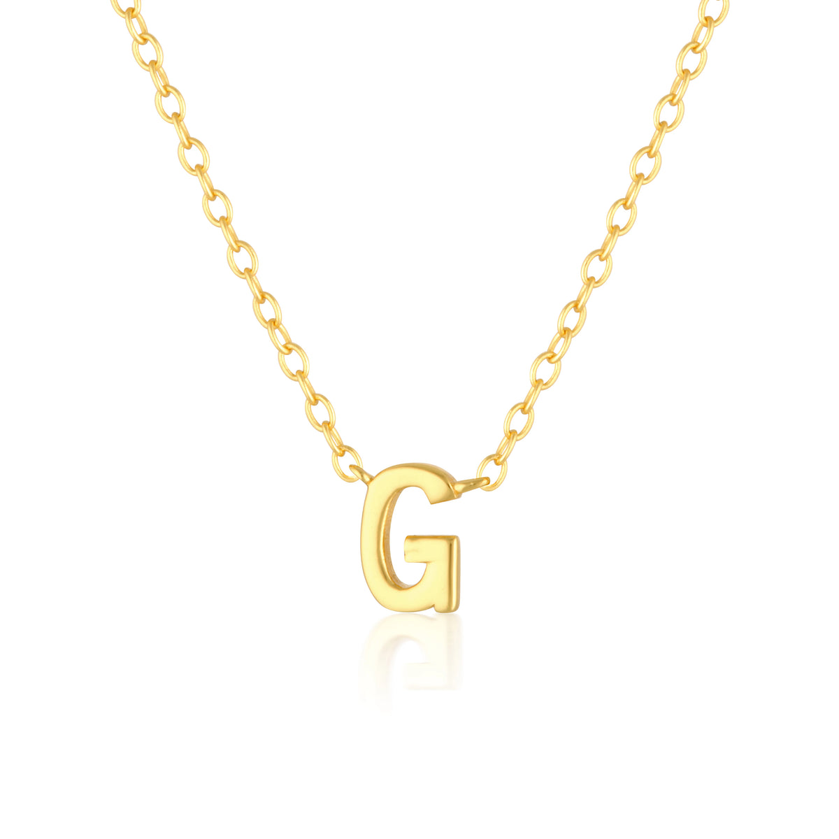 Petite A-Z Letter Necklaces