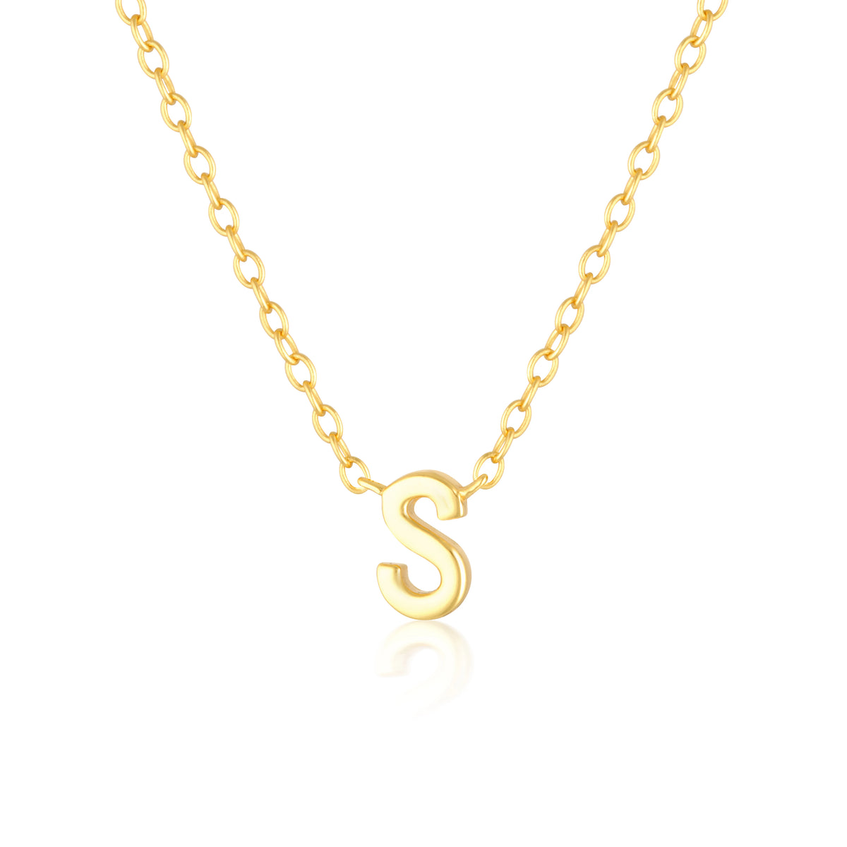 Petite A-Z Letter Necklaces