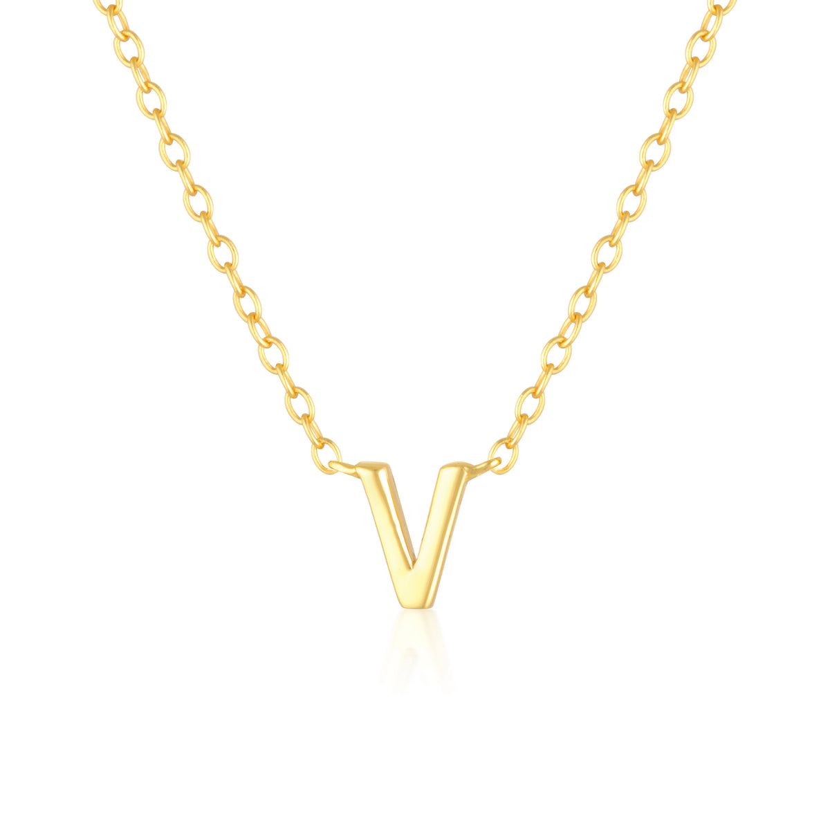 Petite A-Z Letter Necklaces