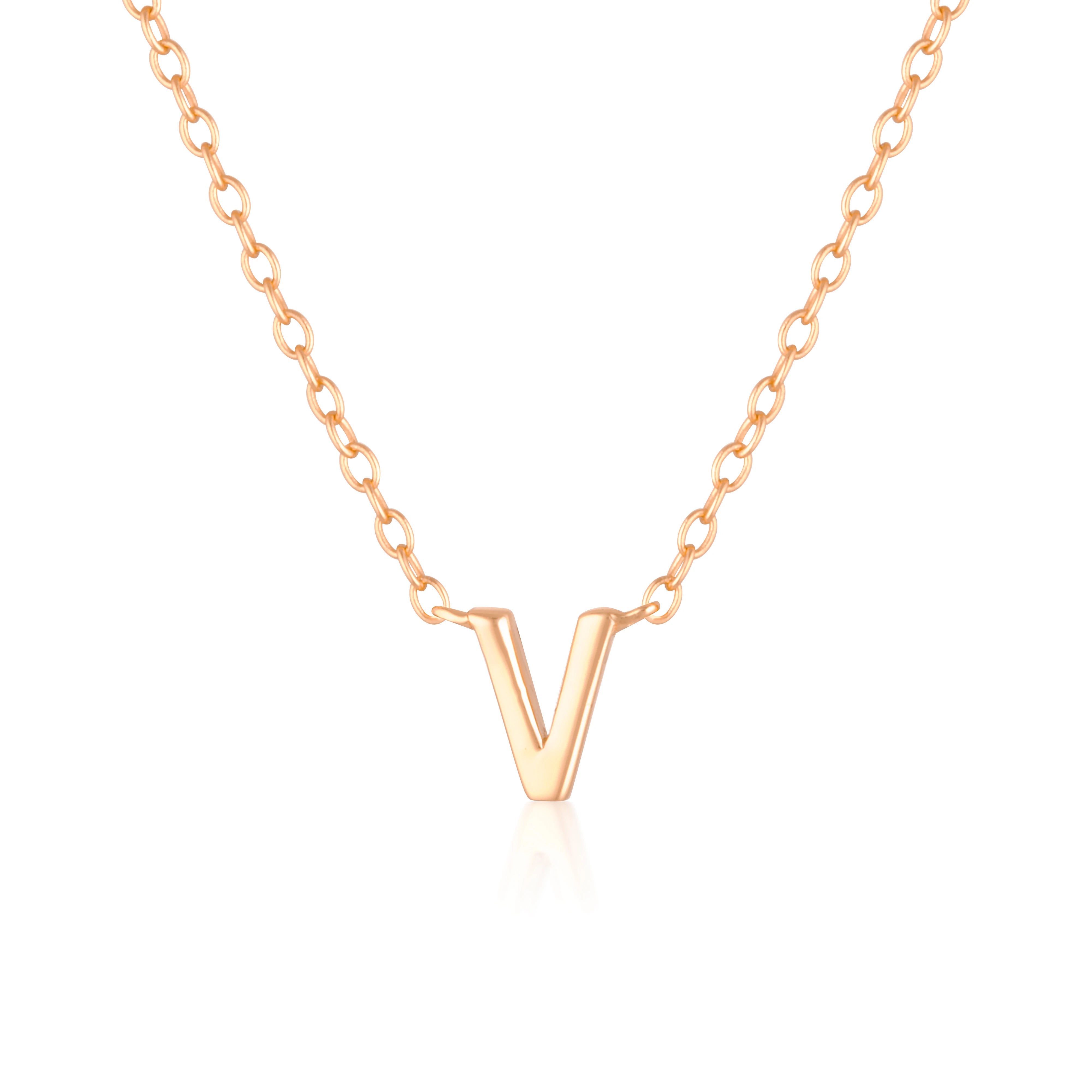 Petite A-Z Letter Necklaces-zoom-90
