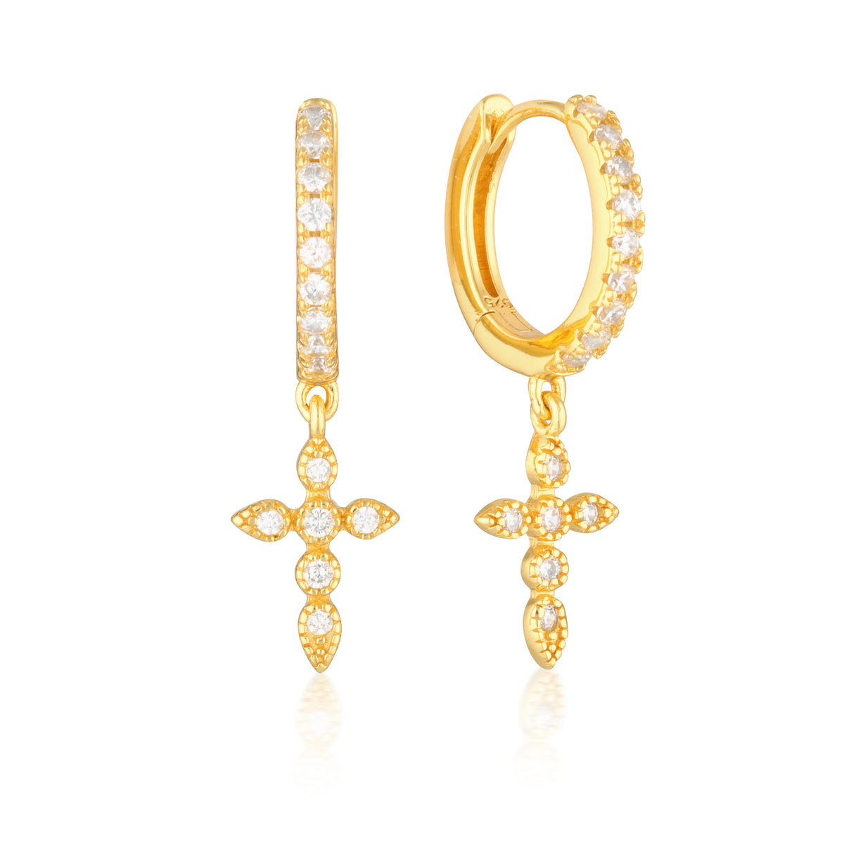 Alexia Earrings Gold