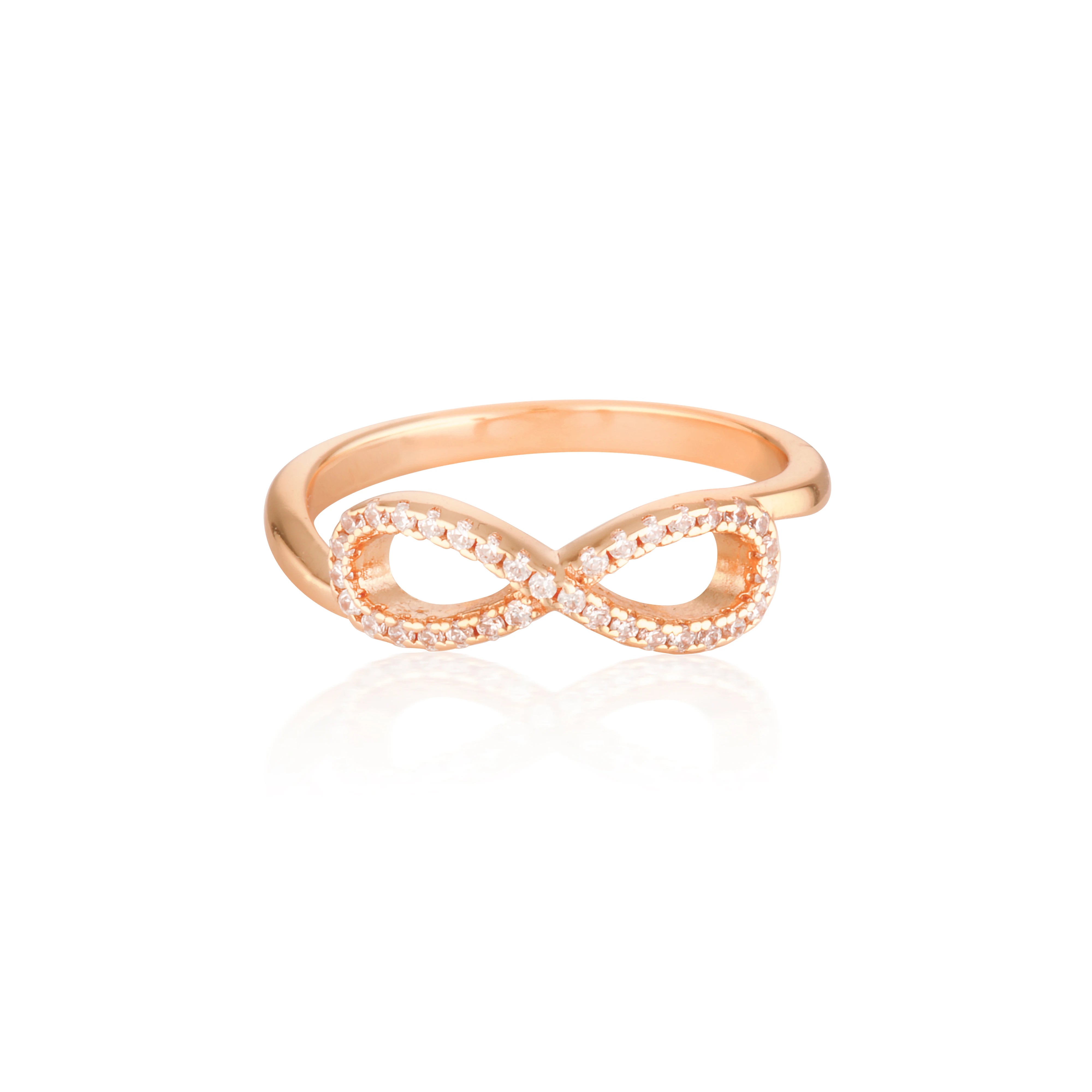 Infinity Ring Rose Gold