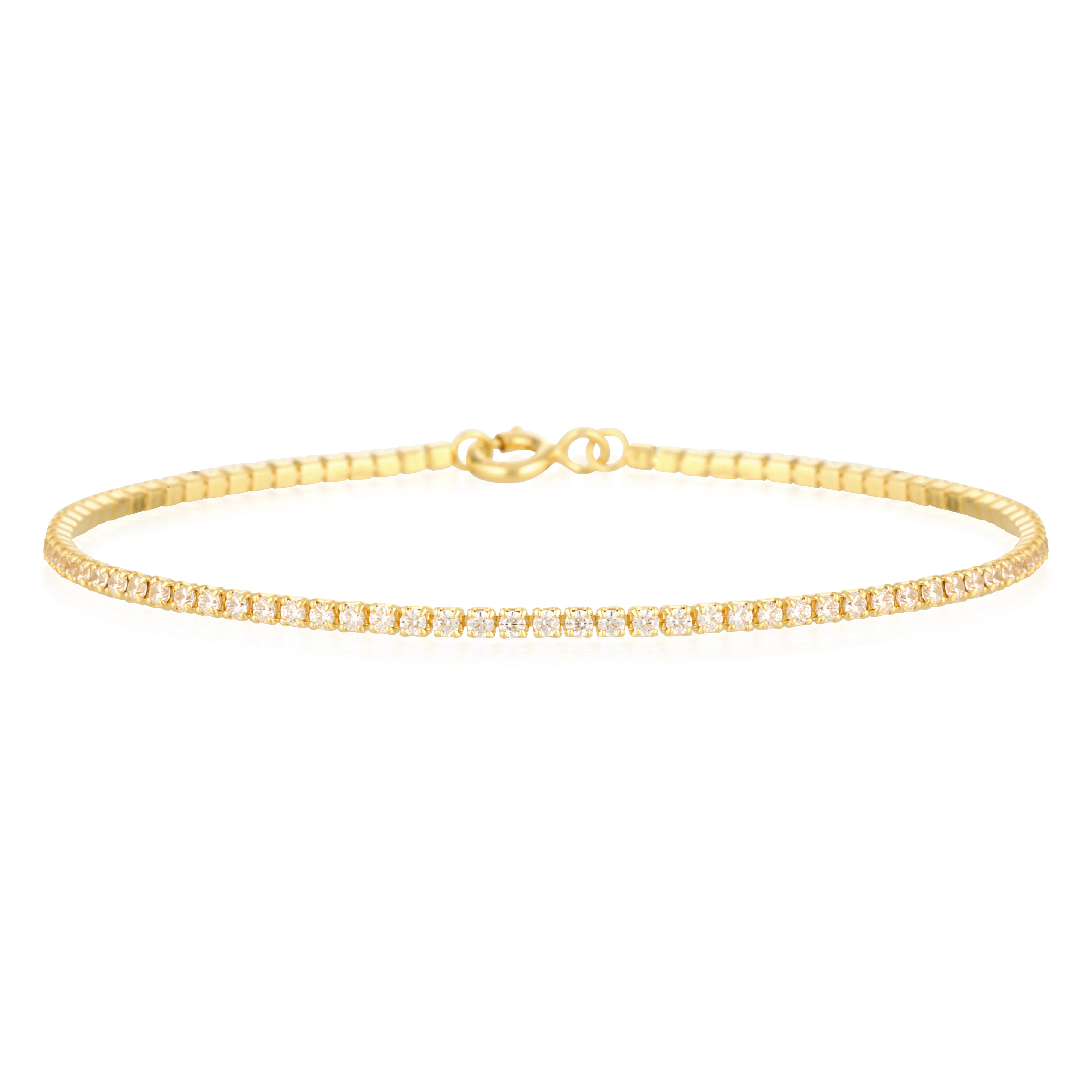 Tennis Bracelet Petite Gold