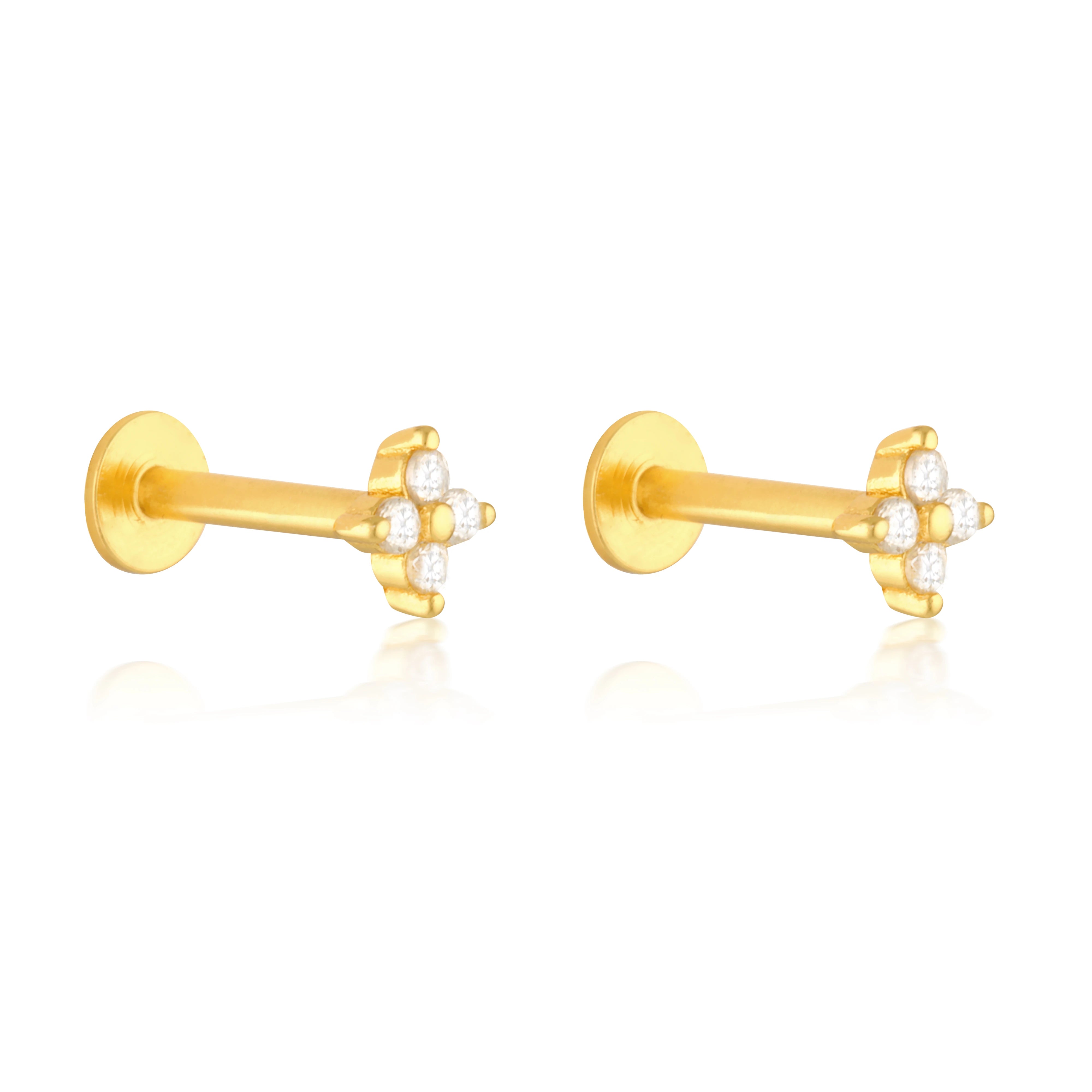 Zita Flatback Earrings