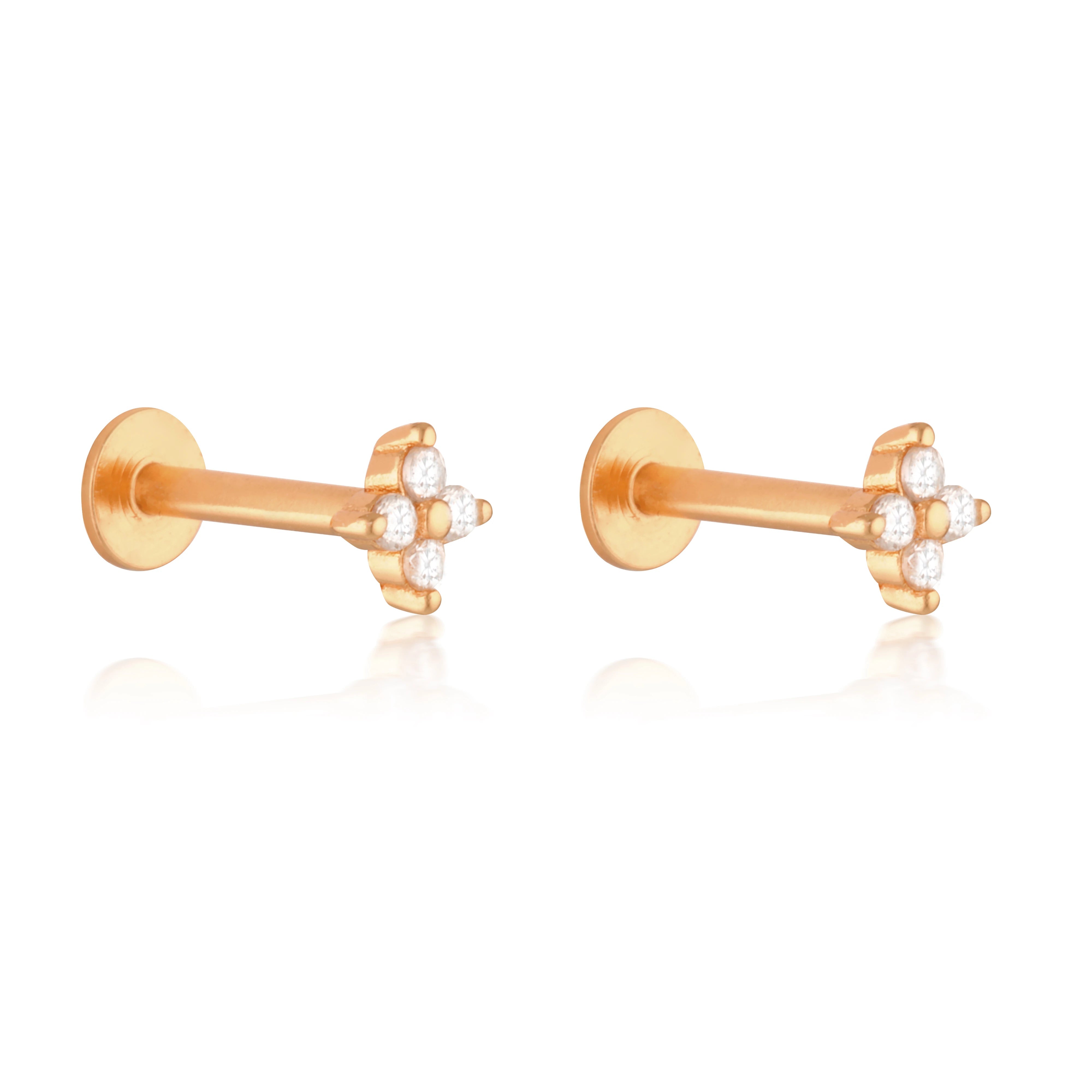 Zita Flatback Earrings