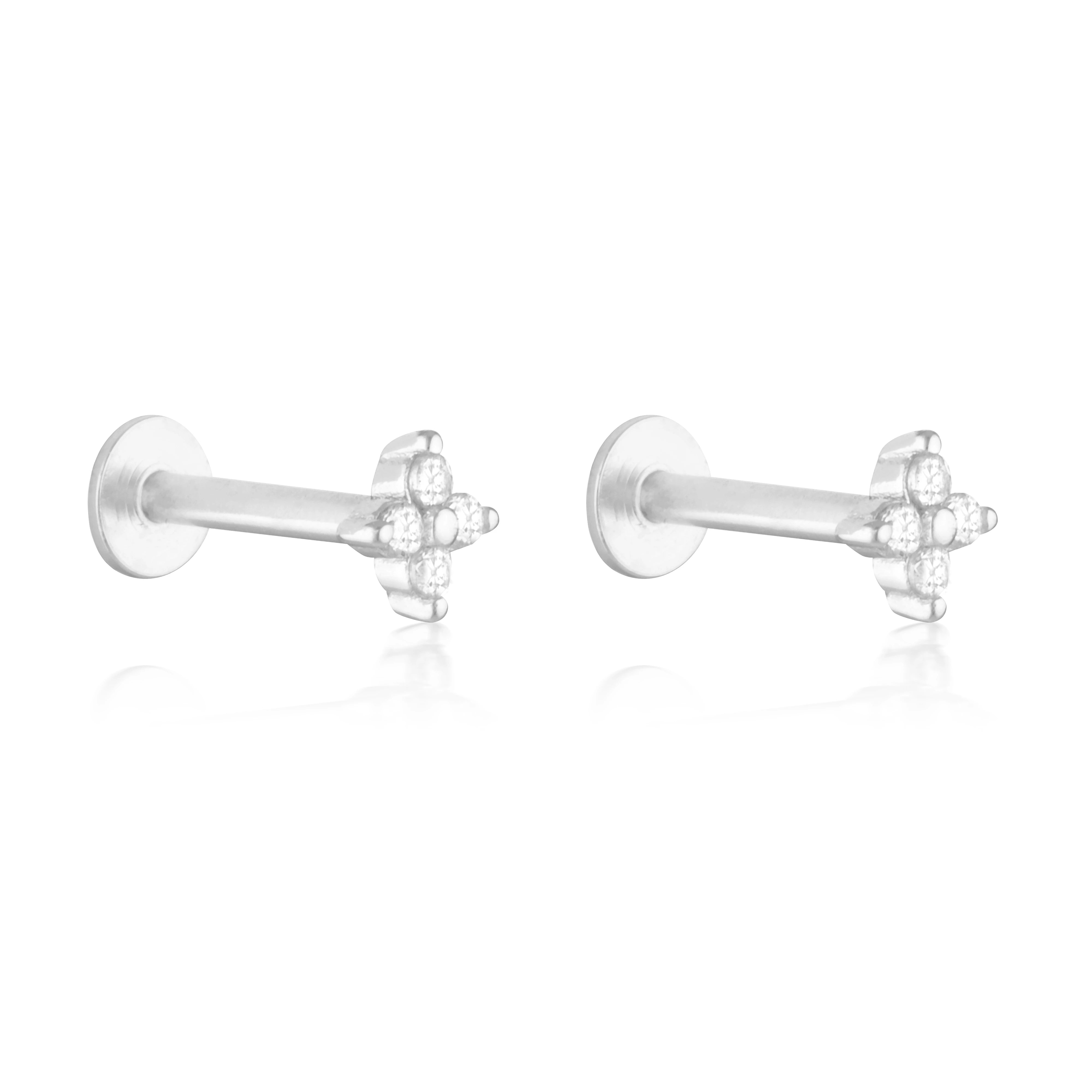 Zita Flatback Earrings