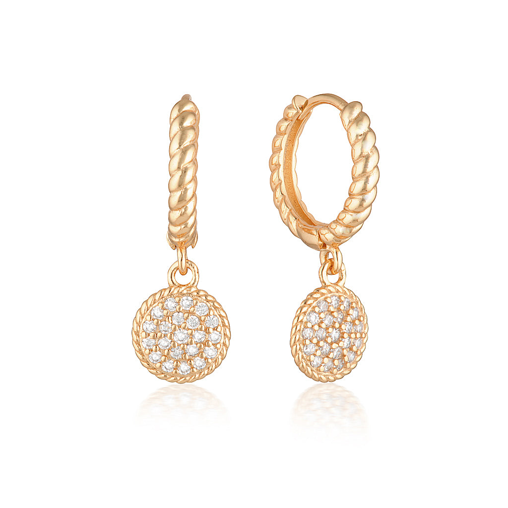 Isobel Earrings Rose Gold