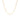 Tennis Necklace Luxe Gold