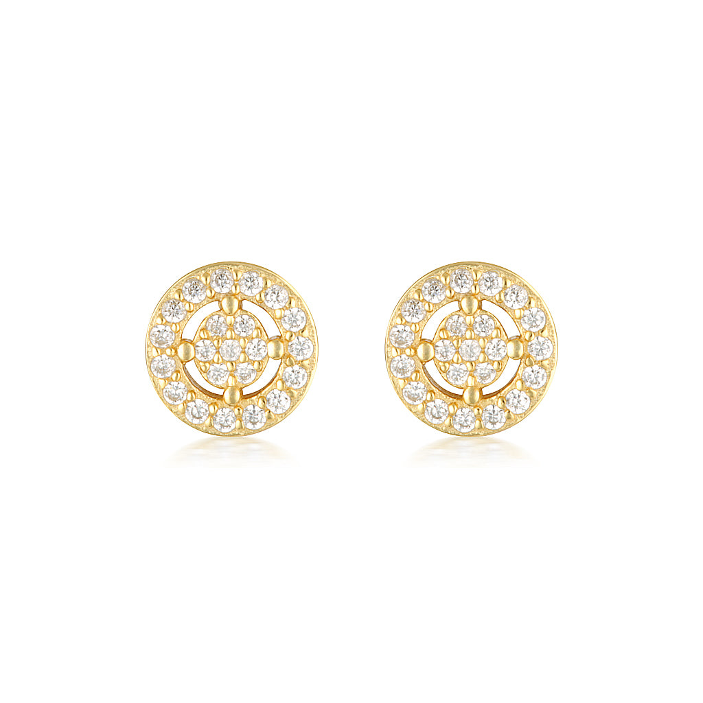 Olivia Earrings Mini Gold-thumbmail-1