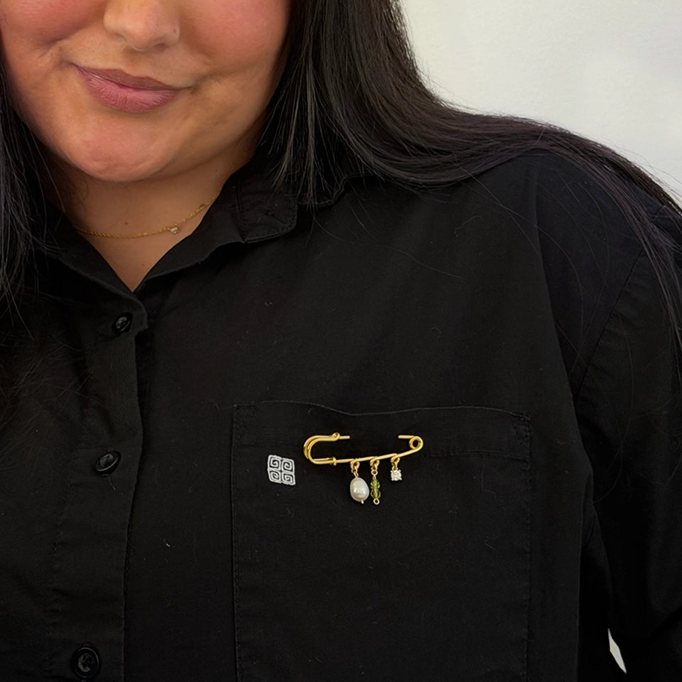 Handmade Rosalie Brooch