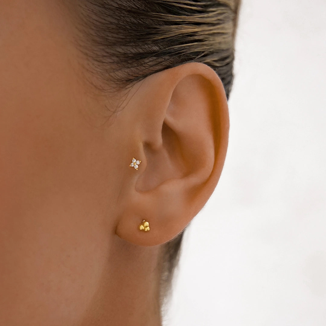 Zita Flatback Earrings