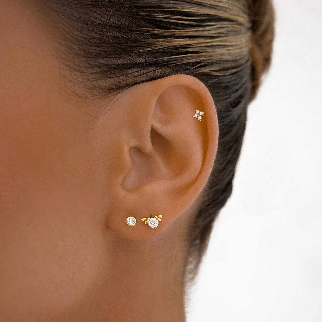 Zita Flatback Earrings