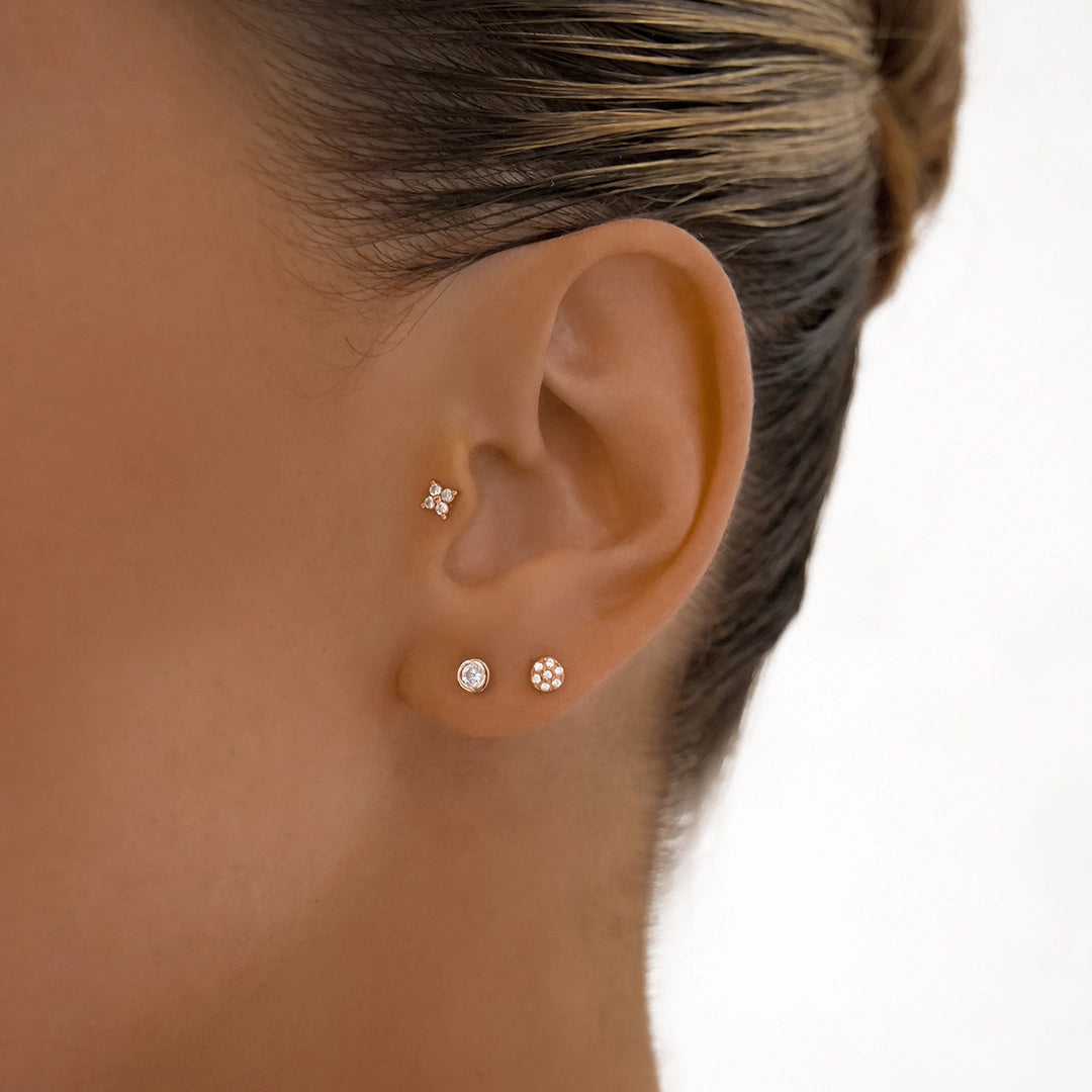 Zita Flatback Earrings