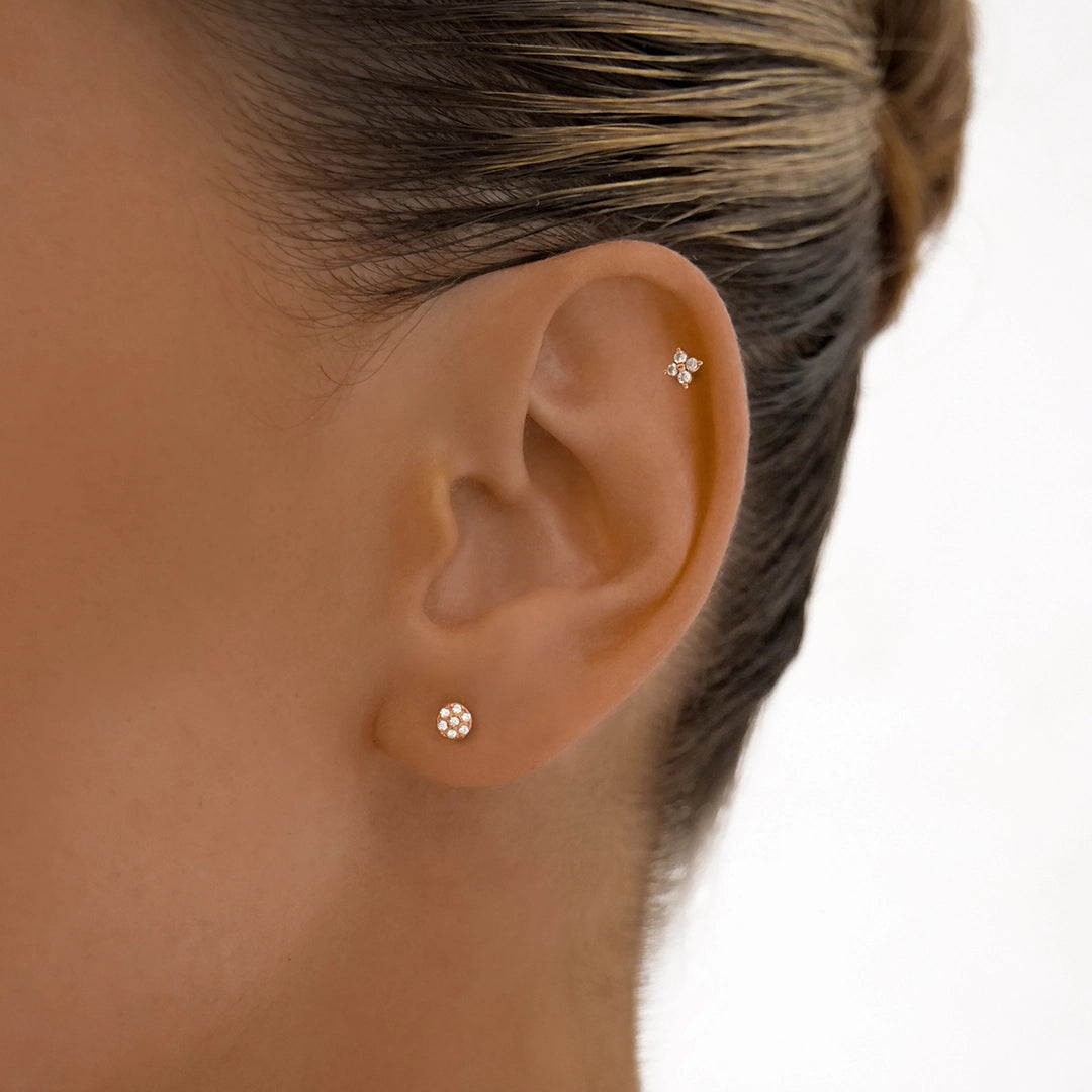 Zita Flatback Earrings