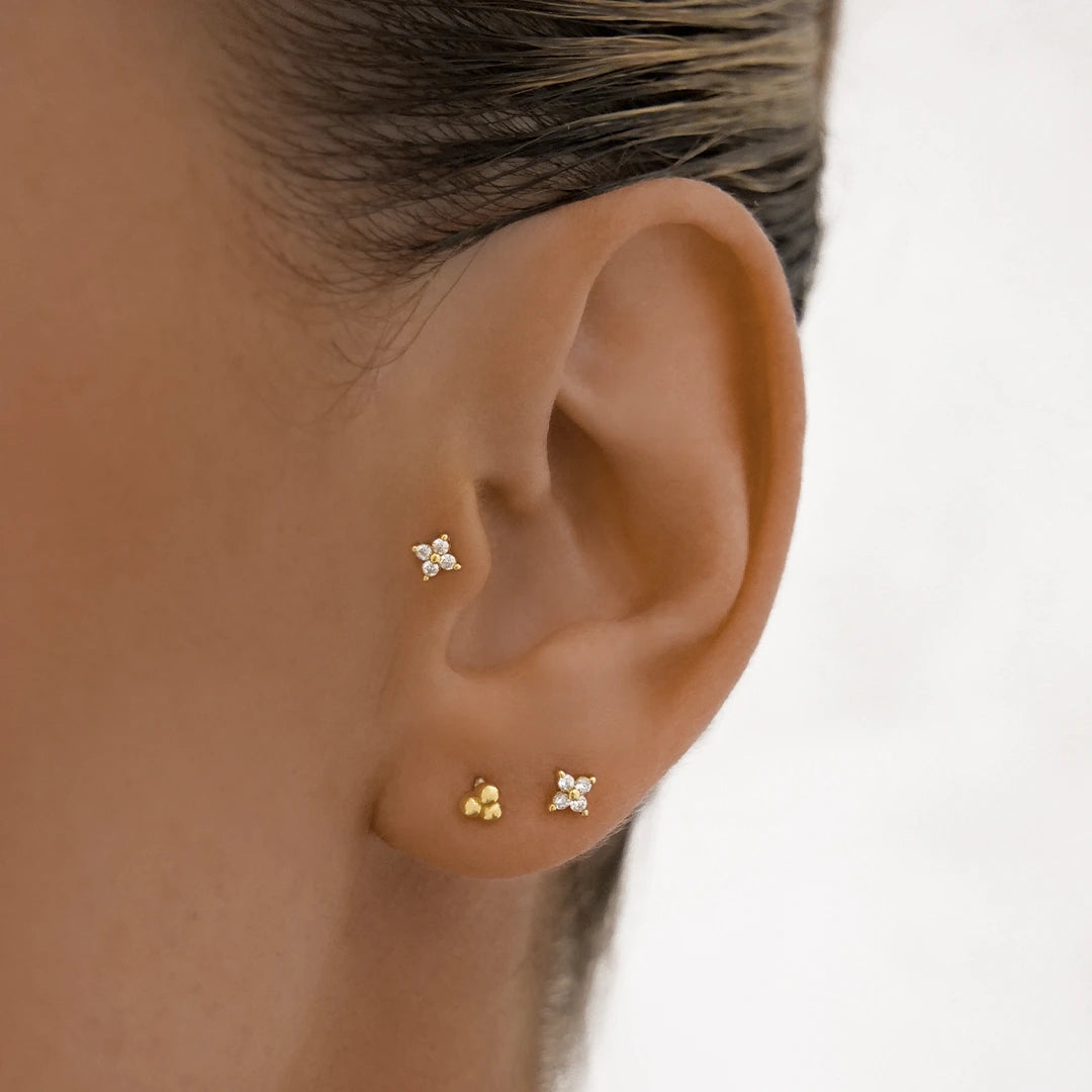 Zita Flatback Earrings