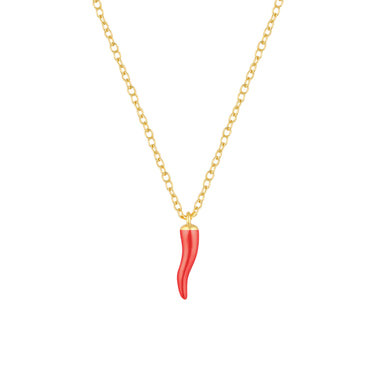 Chilli Necklace Red