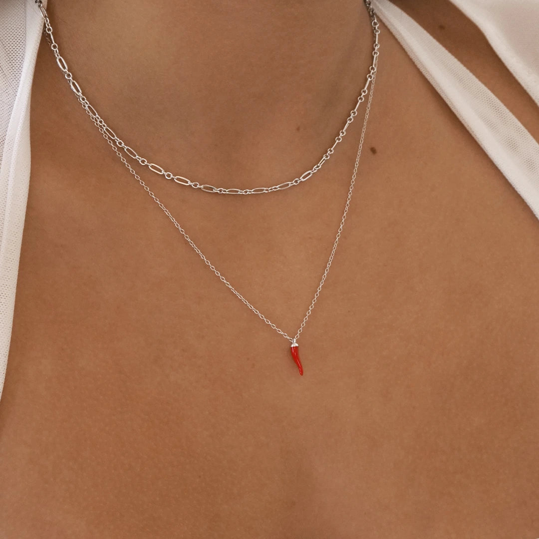 Chilli Necklace Red