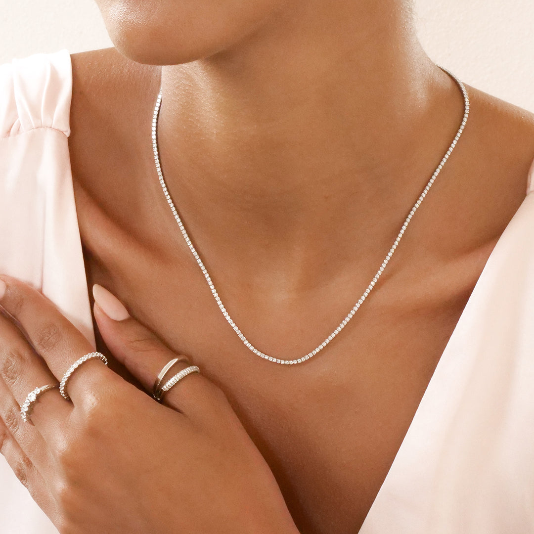 Tennis Necklace Fine