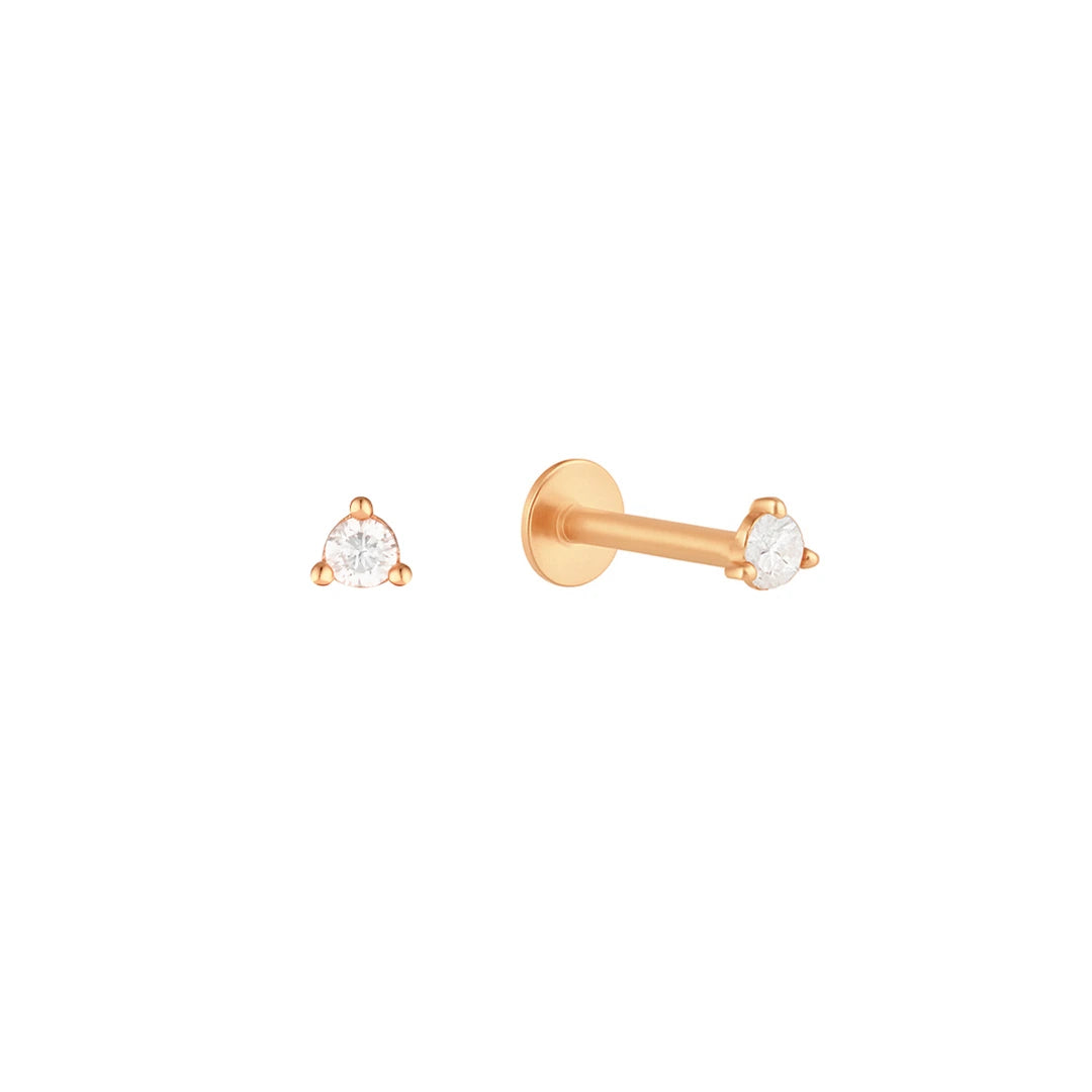 Beth Flatback Earrings