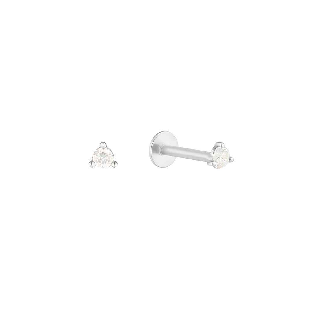 Beth Flatback Earrings