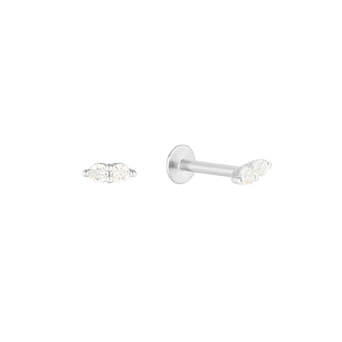 Beth Flatback Earrings