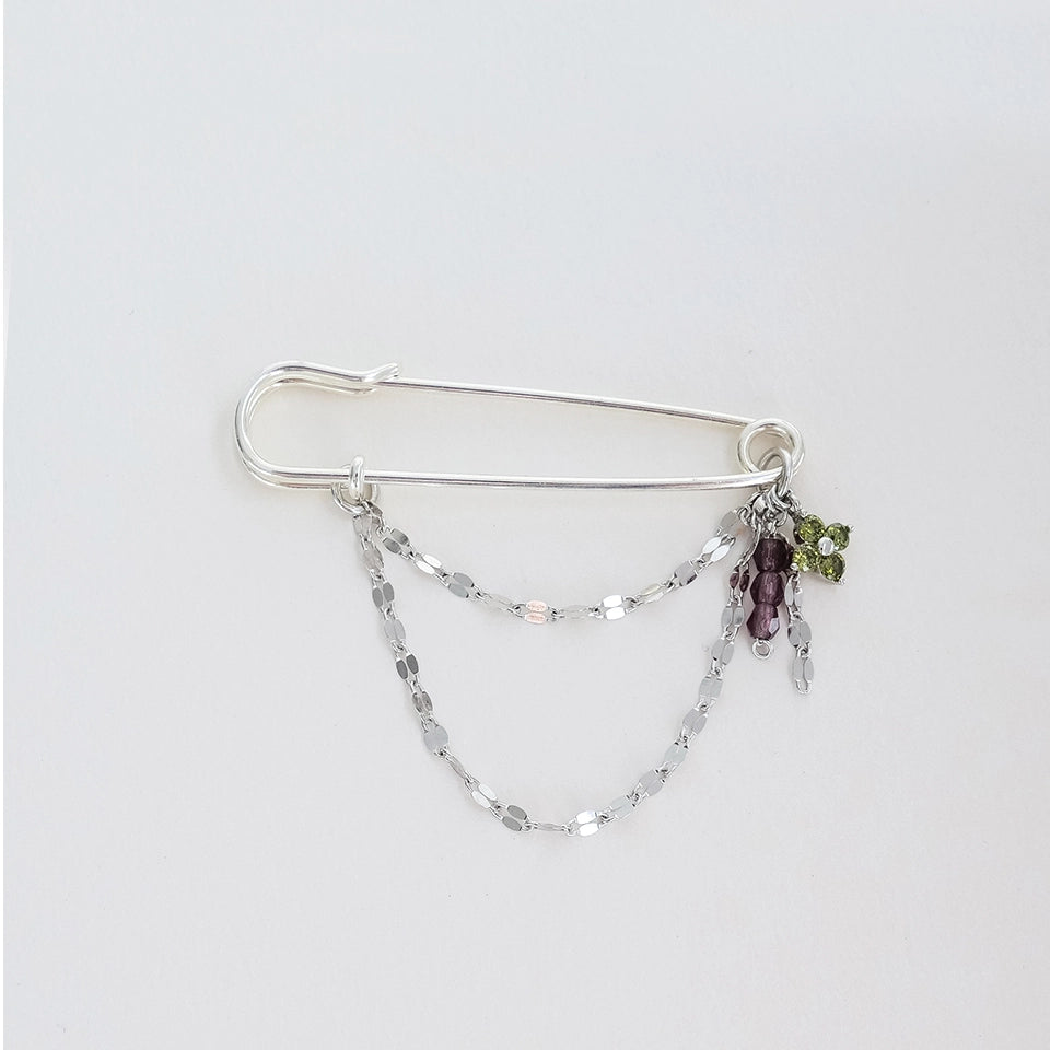 Handmade Scarlett Brooch