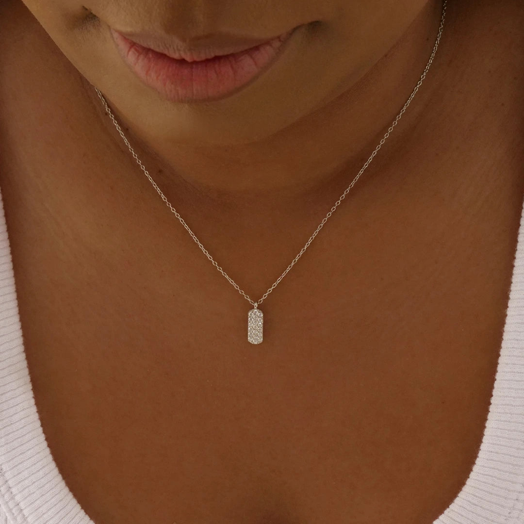 Iman Necklace Silver