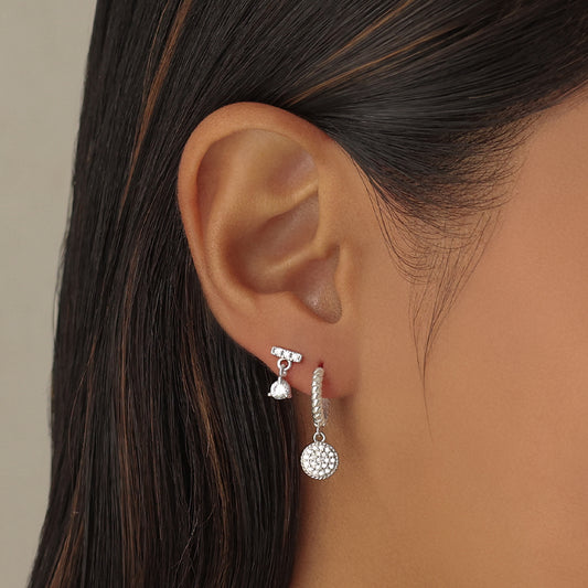 Isobel Earrings Silver