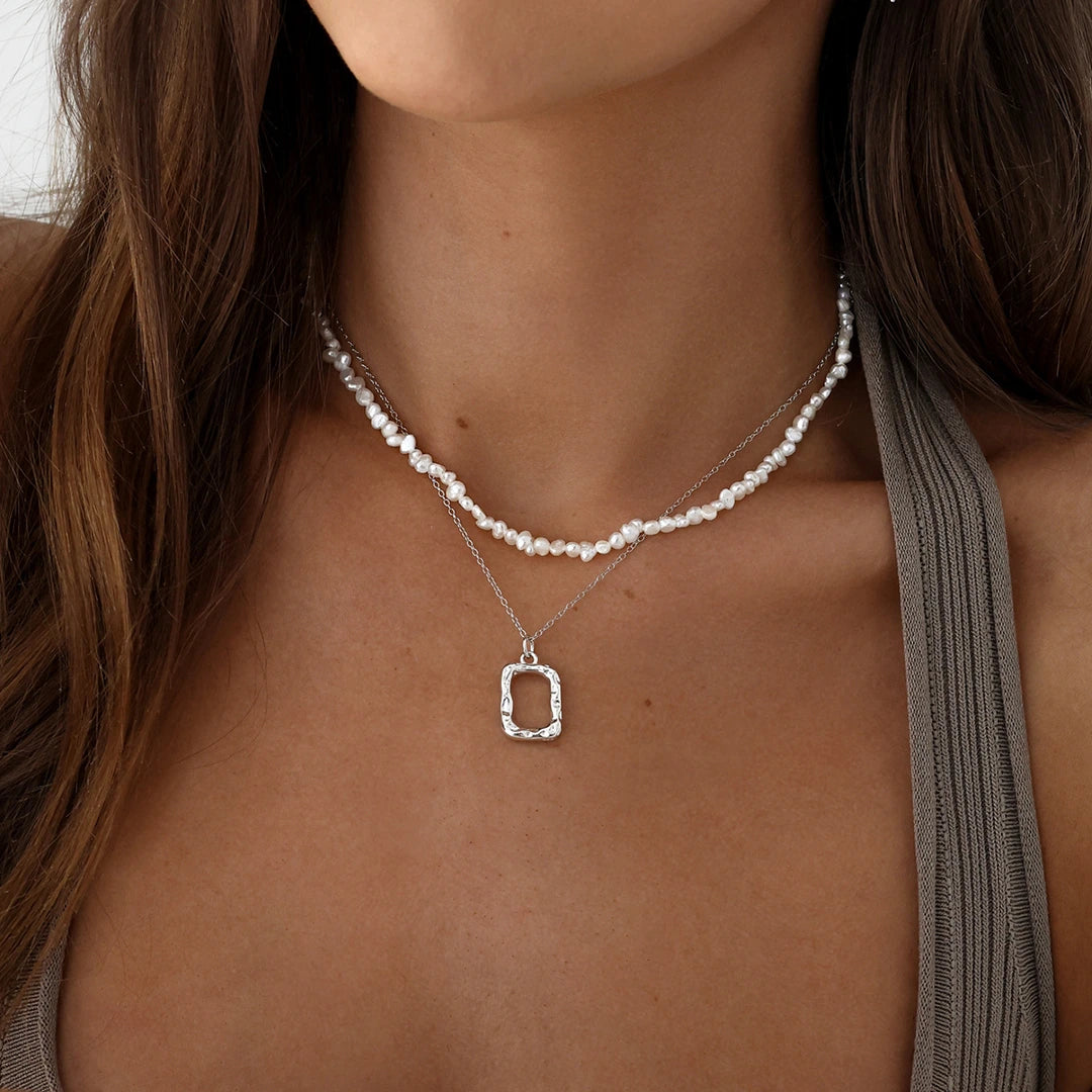 Jean Necklace Silver
